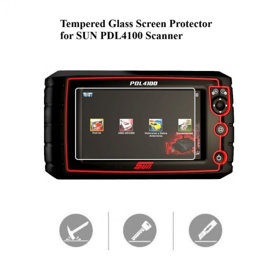 Tempered Glass Screen Protector for SUN PDL4100 Scanner - Click Image to Close